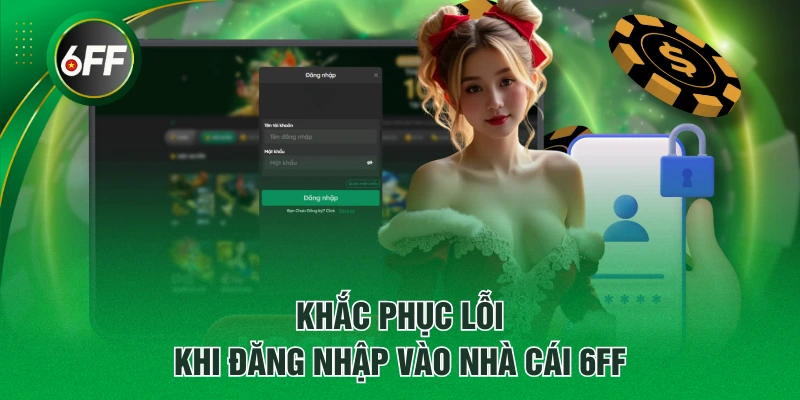 Đăng Nhập 6FF - Truy cập Nhanh Chóng Tránh Lỗi Thường Gặp 3 Khắc phục lỗi khi đăng nhập vào nhà cái 6FF